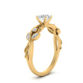 Thumbnail 15 - delicate-flower-round-diamond-ring-in-yellow-gold-FDENR2598ROR-NL-YG