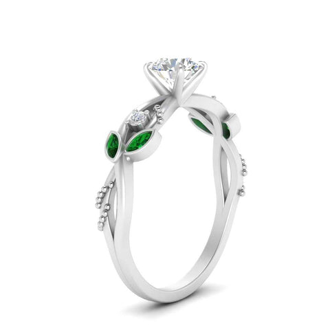 delicate-flower-round-diamond-ring-with-emerald-in-white-gold-FDENR2598RORGEMGR-NL-WG