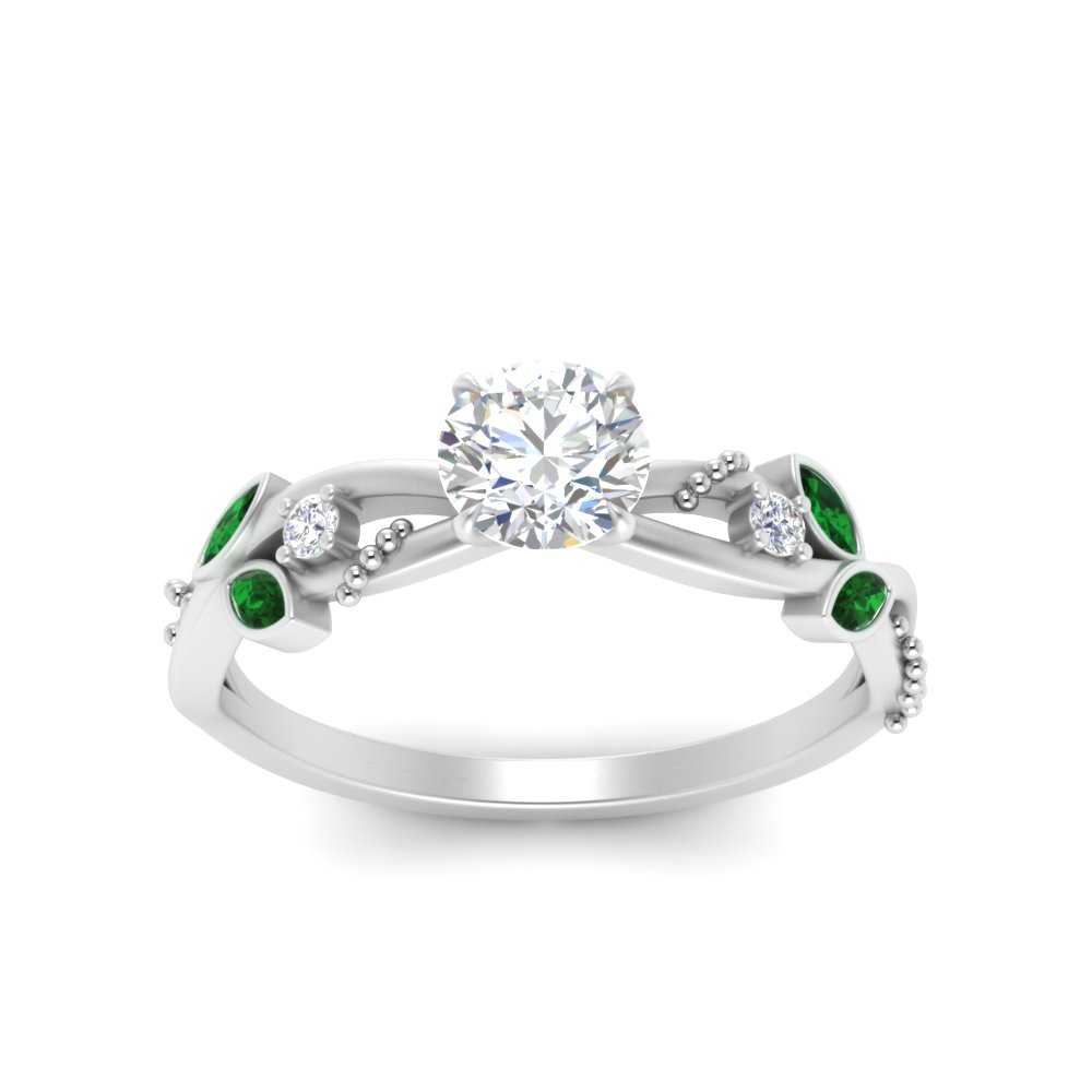delicate-flower-round-diamond-ring-with-emerald-in-white-gold-FDENR2598RORGEMGR-NL-WG