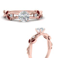 Thumbnail 45 - delicate-flower-round-diamond-ring-with-ruby-in-rose-gold-FDENR2598RORGRUDR-NL-RG