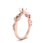 Load image into Gallery viewer, delicate-flower-semi-mount-diamond-ring-in-rose-gold-FDENR2598SMR-NL-RG
