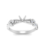 Load image into Gallery viewer, delicate-flower-semi-mount-diamond-ring-in-white-gold-FDENR2598SMR-NL-WG
