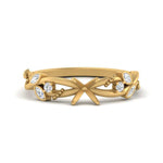 Load image into Gallery viewer, delicate-flower-semi-mount-diamond-ring-in-yellow-gold-FDENR2598SMR-NL-YG
