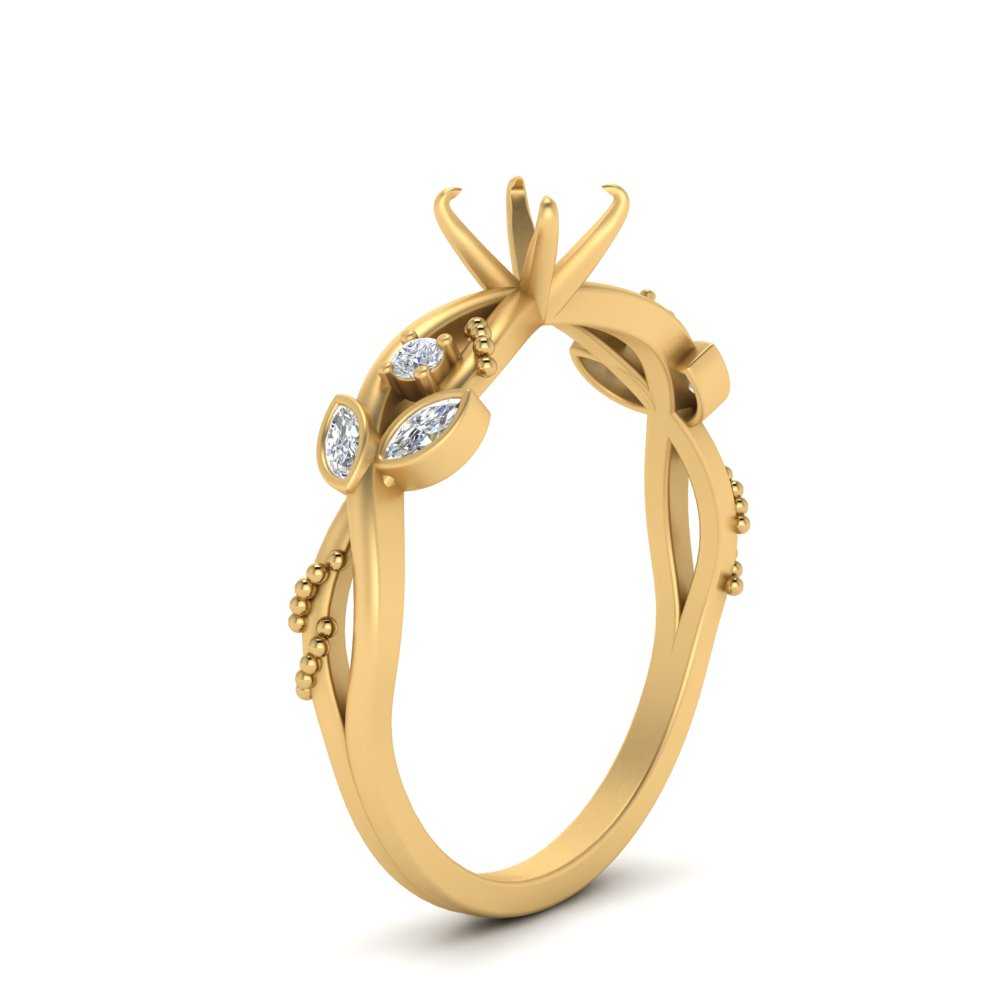 delicate-flower-semi-mount-diamond-ring-in-yellow-gold-FDENR2598SMR-NL-YG