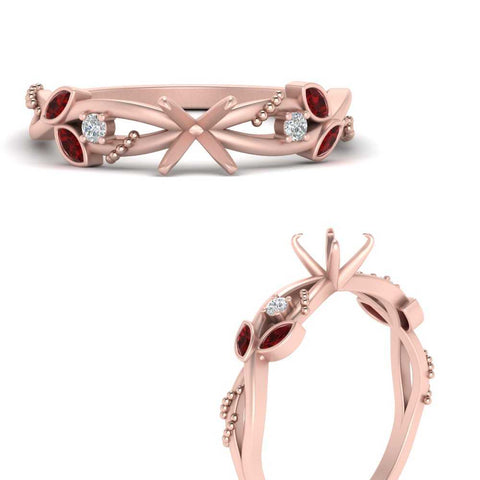 delicate-flower-semi-mount-diamond-ring-with-ruby-in-rose-gold-FDENR2598SMRGRUDR-NL-RG