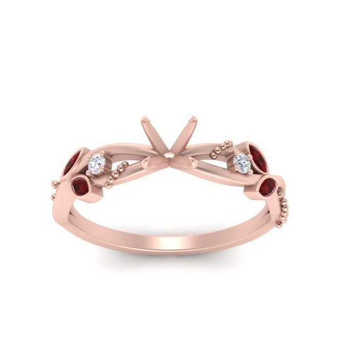 delicate-flower-semi-mount-diamond-ring-with-ruby-in-rose-gold-FDENR2598SMRGRUDR-NL-RG