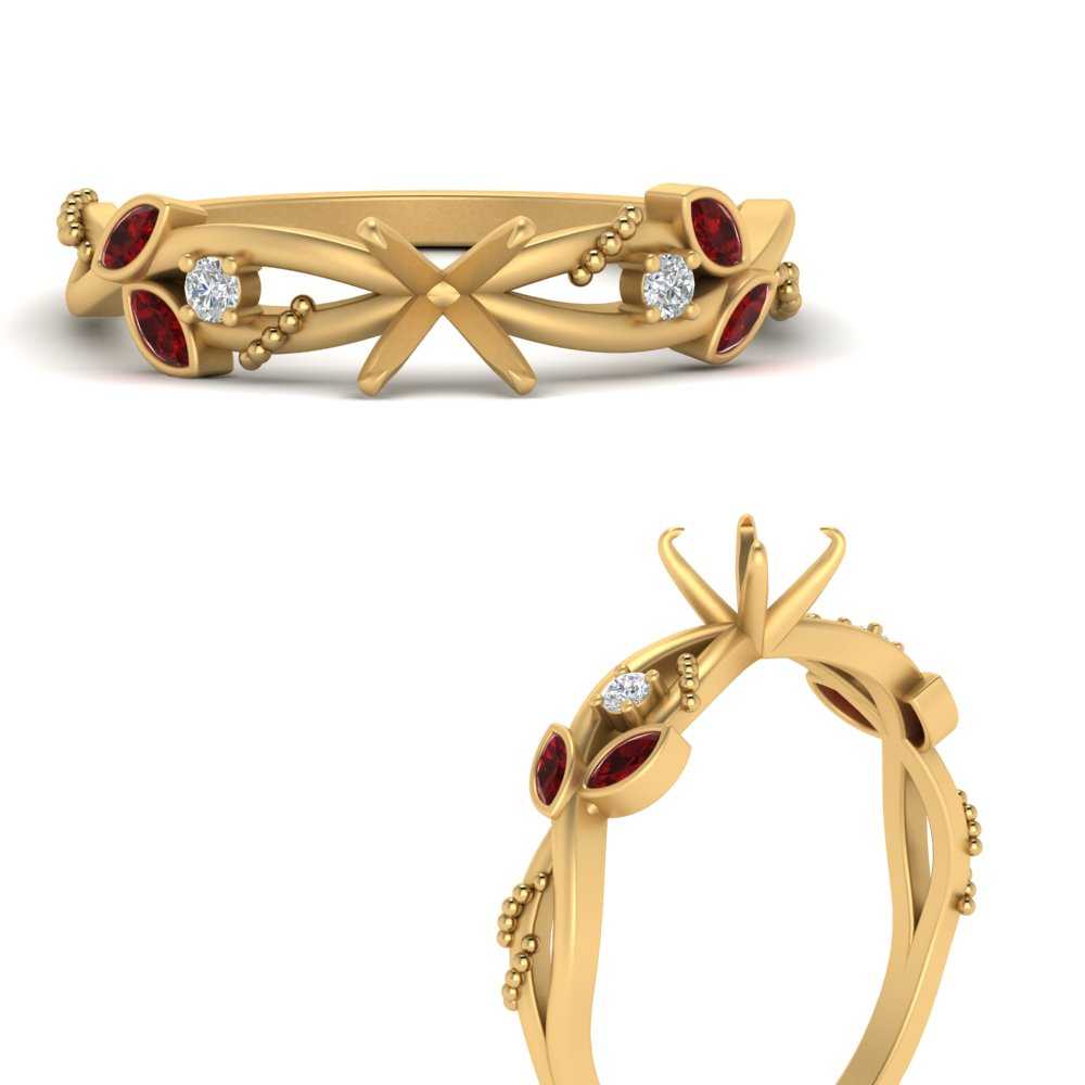 delicate-flower-semi-mount-diamond-ring-with-ruby-in-yellow-gold-FDENR2598SMRGRUDR-NL-YG