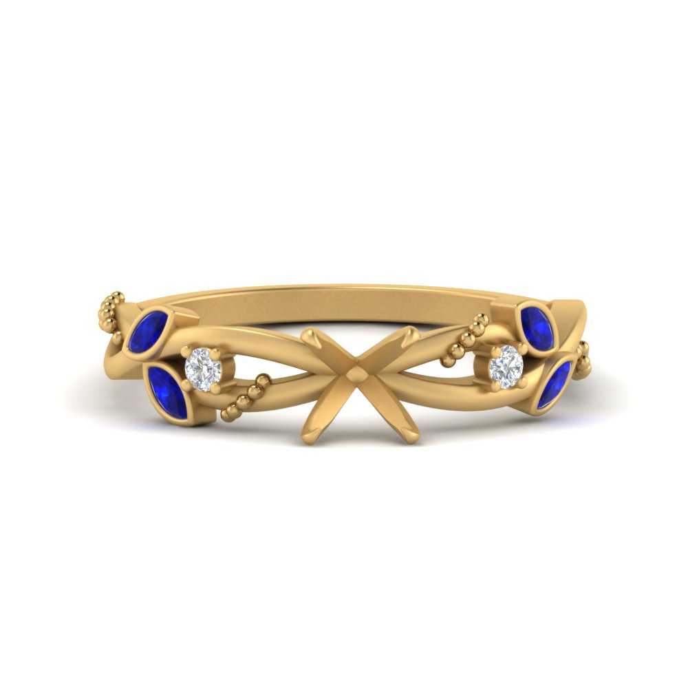 delicate-flower-semi-mount-diamond-ring-with-sapphire-in-yellow-gold-FDENR2598SMRGSABL-NL-YG