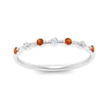 Load image into Gallery viewer, delicate-orange-sapphire-stacking-band-in-white-gold-FD9811BGSAOR-NL-WG.jpg
