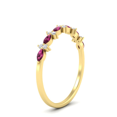 delicate-pink-sapphire-marquise-and-round-stack-wedding-band-in-yellow-gold-FD11310BGSADRPIANGLE3-NL-YG.jpg