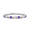 Load image into Gallery viewer, delicate-purple-topaz-stacking-band-in-white-gold-FD9811BGVITO-NL-WG.jpg