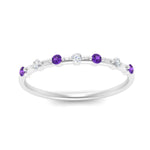 Load image into Gallery viewer, delicate-purple-topaz-stacking-band-in-white-gold-FD9811BGVITO-NL-WG.jpg
