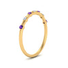 Load image into Gallery viewer, delicate-purple-topaz-stacking-band-in-yellow-gold-FD9811BGVITO-NL-YG.jpg