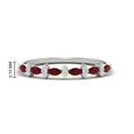 Load image into Gallery viewer, delicate-ruby-marquise-and-round-stack-wedding-band-in-white-gold-FD11310BGRUDRANGLE3-NL-WG.jpg
