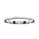 Load image into Gallery viewer, delicate-ruby-stacking-band-in-white-gold-FD9811BGRUDR-NL-WG.jpg
