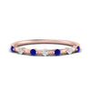 Load image into Gallery viewer, delicate-sapphire-stacking-band-in-rose-gold-FD9811BGSABL-NL-RG.jpg