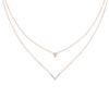 Load image into Gallery viewer, delicate-stacking-diamond-necklace-in-FDPD9941ANGLE1-NL-RG
