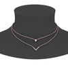 Load image into Gallery viewer, delicate-stacking-diamond-necklace-in-FDPD9941ANGLE1-NL-RG
