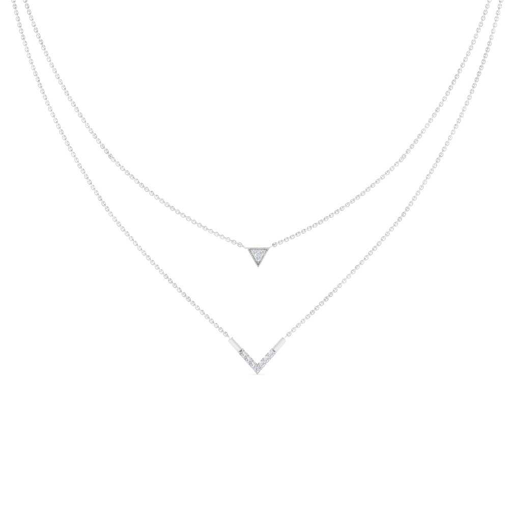 Delicate+Stacking+Diamond+Necklace+In++White+Gold-FDPD9941-2