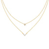 Load image into Gallery viewer, delicate-stacking-diamond-necklace-in-FDPD9941ANGLE1-NL-YG