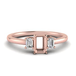Load image into Gallery viewer, delicate-three-stone-semi-mount-diamond-ring-in-rose-gold-FD9299SMR-NL-RG
