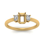 Load image into Gallery viewer, delicate-three-stone-semi-mount-diamond-ring-in-yellow-gold-FD9299SMRANGLE5-NL-YG
