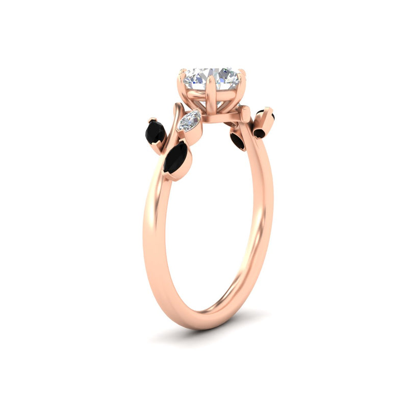 Delicate Vine Engagement Ring