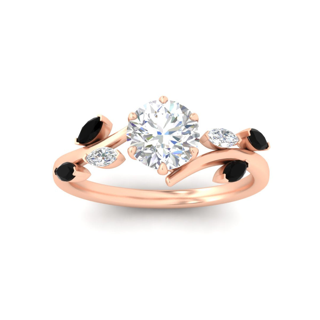 delicate-vine-round-cut-black-diamond-engagement-ring-in-rose-gold-fdens11510rorgblackangle5-nl-rg?v=1758686964