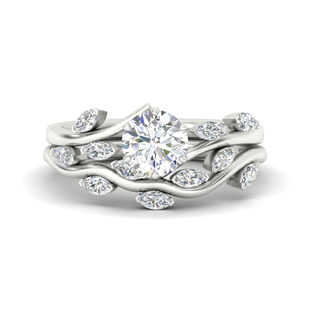 Delicate Vine Bridal Set
