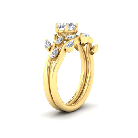 Delicate Vine Bridal Set
