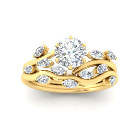 delicate-vine-round-cut-diamond-bridal-ring-set-in-yellow-gold-fdens11510roangle5-nl-yg?v=1757568206