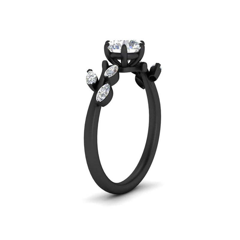 Delicate Vine Engagement Ring