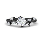 Load image into Gallery viewer, delicate-vine-round-cut-diamond-engagement-ring-in-black-gold-fdens11510ror-nl-bg?v=1758686964
