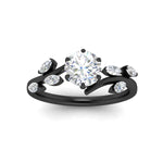 Load image into Gallery viewer, delicate-vine-round-cut-diamond-engagement-ring-in-black-gold-fdens11510rorangle5-nl-bg?v=1757504237
