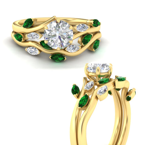 Delicate Vine Bridal Set