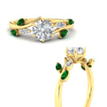 Thumbnail 55 - Delicate Vine Engagement Ring