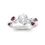 Load image into Gallery viewer, delicate-vine-round-cut-pink-sapphire-engagement-ring-in-white-gold-fdens11510rorgsadrpiangle5-nl-wg?v=1757504237
