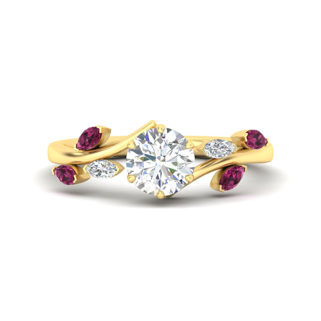 delicate-vine-round-cut-pink-sapphire-engagement-ring-in-yellow-gold-fdens11510rorgsadrpi-nl-yg?v=1758686964