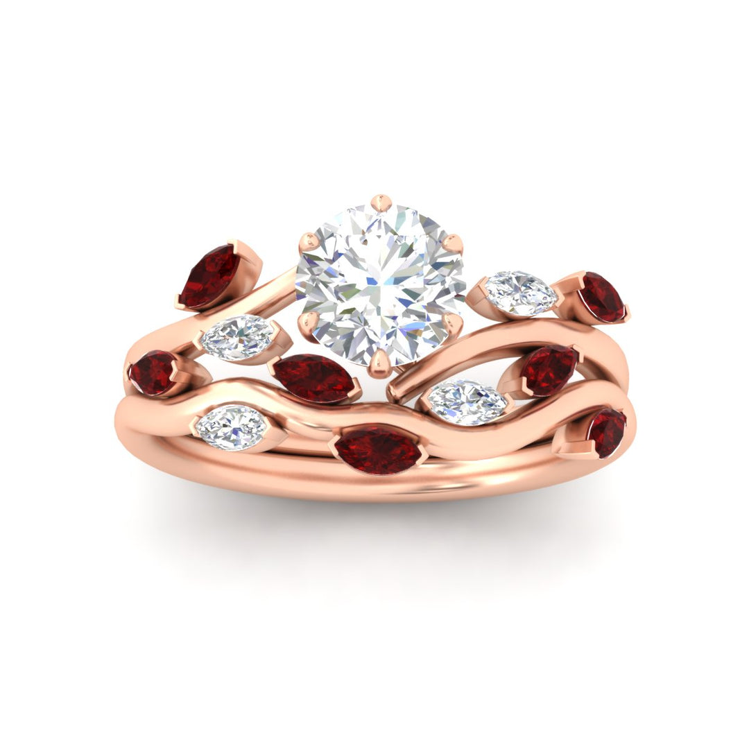 delicate-vine-round-cut-ruby-bridal-ring-set-in-rose-gold-fdens11510rogrudrangle5-nl-rg?v=1757568206