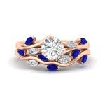 Load image into Gallery viewer, delicate-vine-round-cut-sapphire-bridal-ring-set-in-rose-gold-fdens11510rogsabl-nl-rg_fd044205-0940-4501-a85a-4b3d02154b35?v=1757568205
