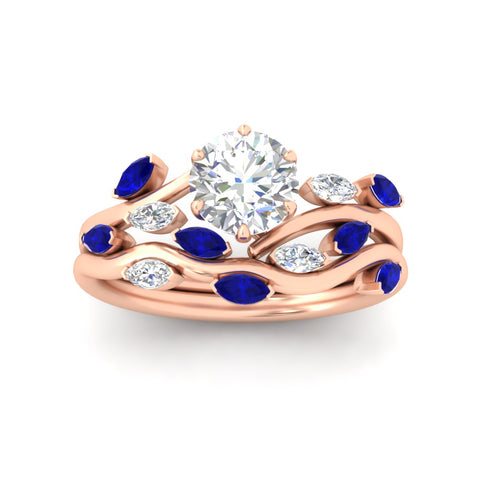 delicate-vine-round-cut-sapphire-bridal-ring-set-in-rose-gold-fdens11510rogsablangle5-nl-rg?v=1757568206