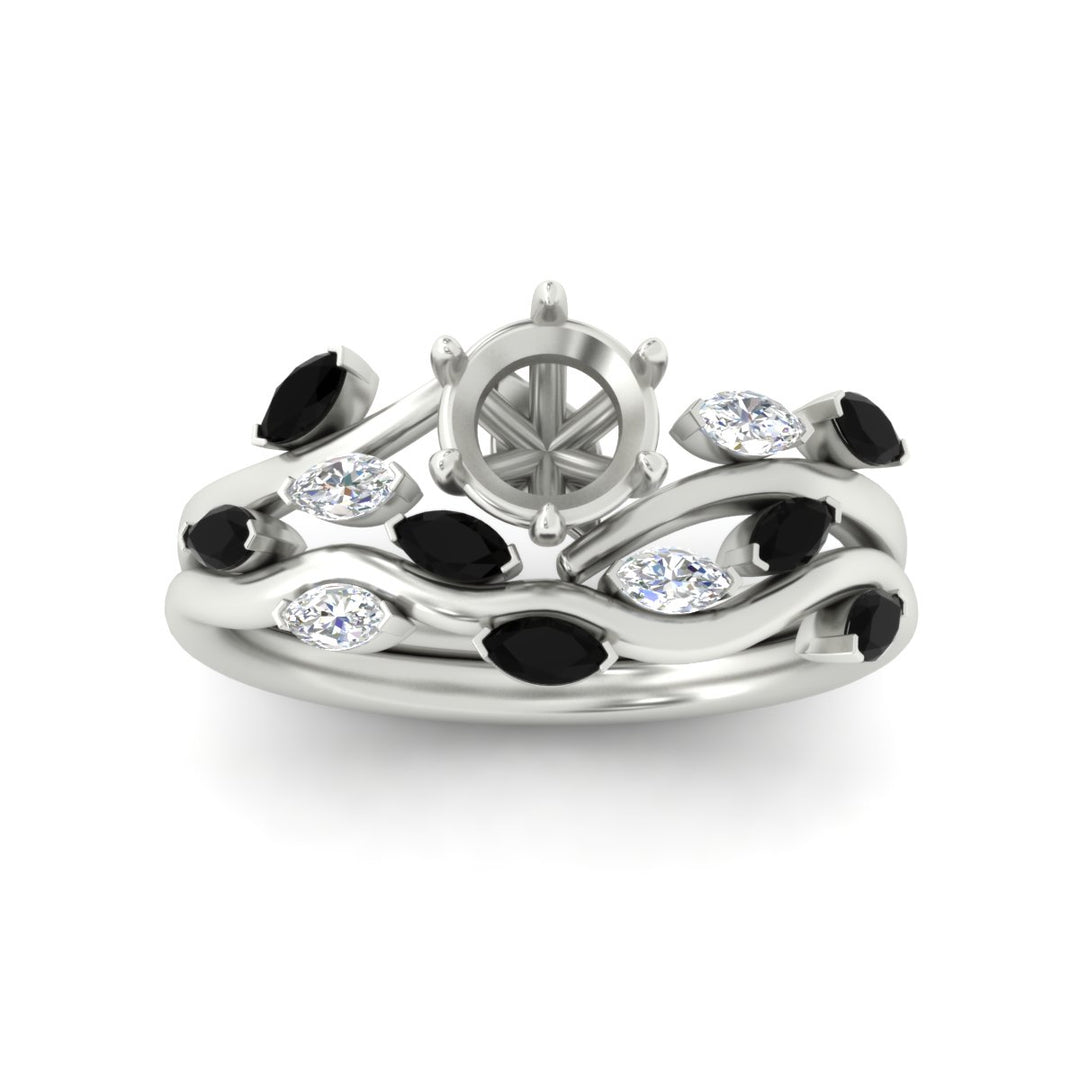 delicate-vine-semi-mount-black-diamond-bridal-ring-set-in-white-gold-fdens11510smgblackangle5-nl-wg_25529fef-26d8-4111-80e0-7cb2445289e7?v=1757567811