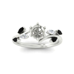 Load image into Gallery viewer, Delicate Vine Semi Mount Engagement Ring
