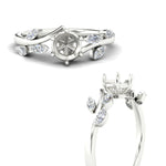 Load image into Gallery viewer, Delicate Vine Semi Mount Engagement Ring
