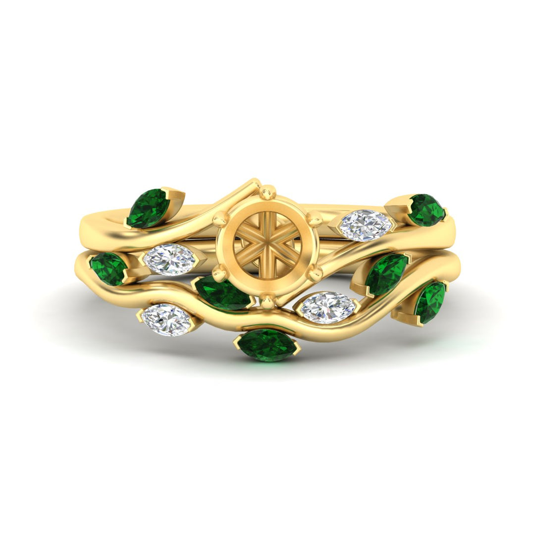 delicate-vine-semi-mount-emerald-bridal-ring-set-in-yellow-gold-fdens11510smgemgr-nl-yg_0705d82d-96ed-4146-a7eb-c14f283dc8d5?v=1757567811
