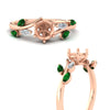 Load image into Gallery viewer, Delicate Vine Semi Mount Engagement Ring