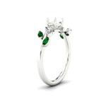 Load image into Gallery viewer, Delicate Vine Semi Mount Engagement Ring
