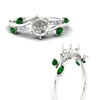 Load image into Gallery viewer, Delicate Vine Semi Mount Engagement Ring