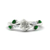 Load image into Gallery viewer, Delicate Vine Semi Mount Engagement Ring