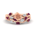 Load image into Gallery viewer, delicate-vine-semi-mount-pink-sapphire-bridal-ring-set-in-rose-gold-fdens11510smgsadrpi-nl-rg_13daf72c-c6c4-4589-a59d-85441f92a3f5?v=1757567811
